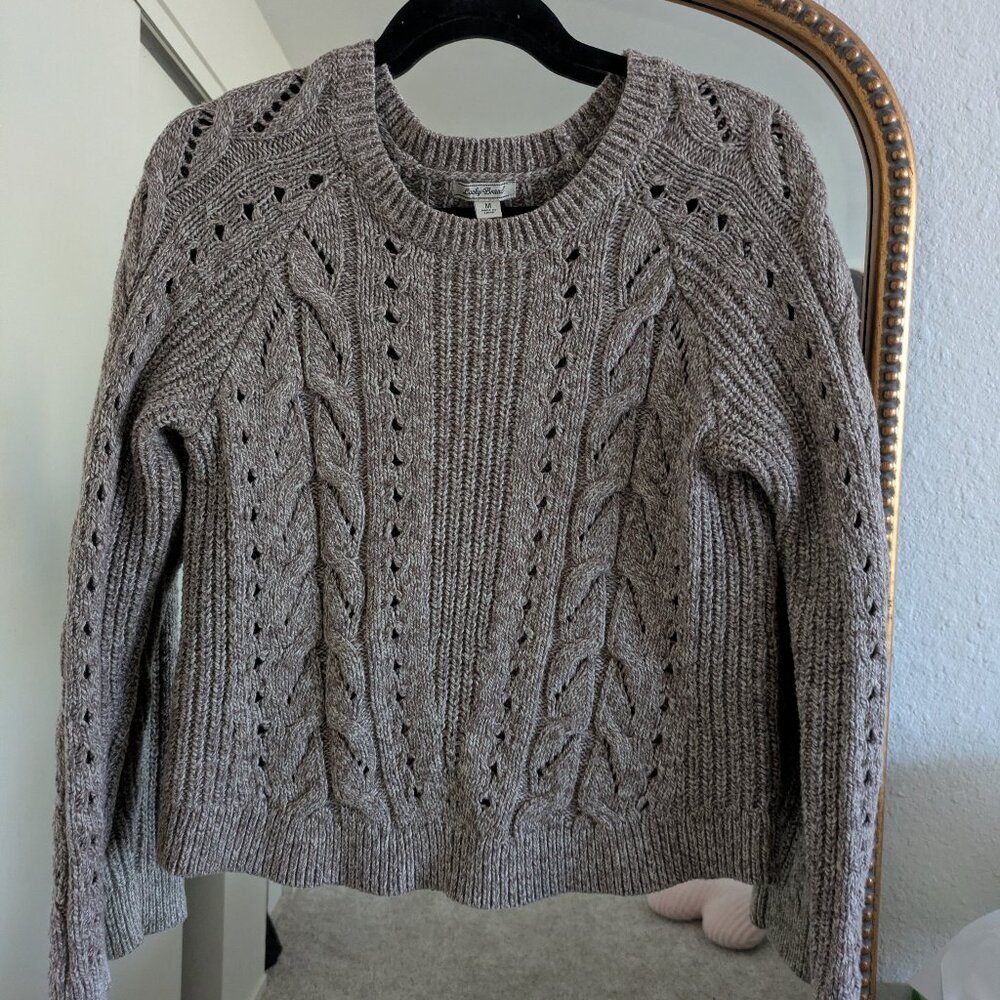 Lucky Brand Pointelle Sweater